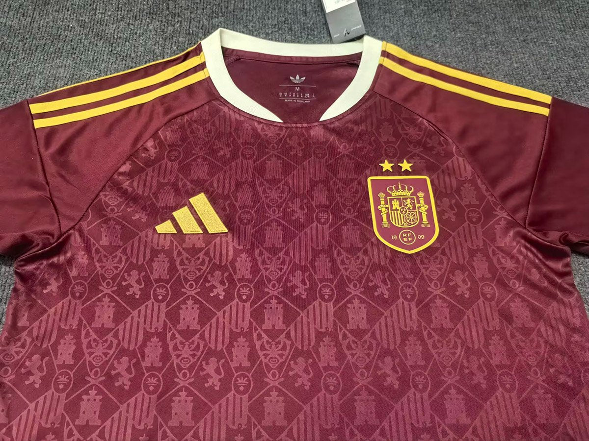 Spain Red Champions Special Edtion Jersey