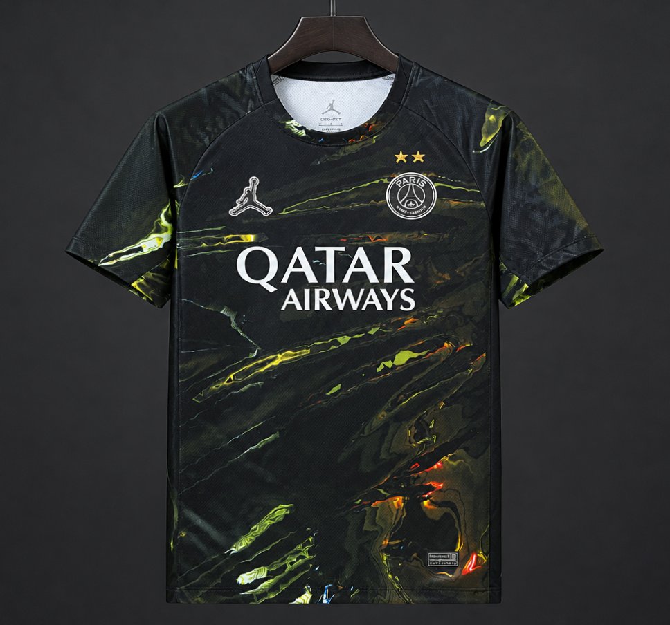 Stars 25/26 PSG × Jordan Brand Third Black Jersey