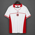 Retro 98/00 Poland White & Red Home Jersey