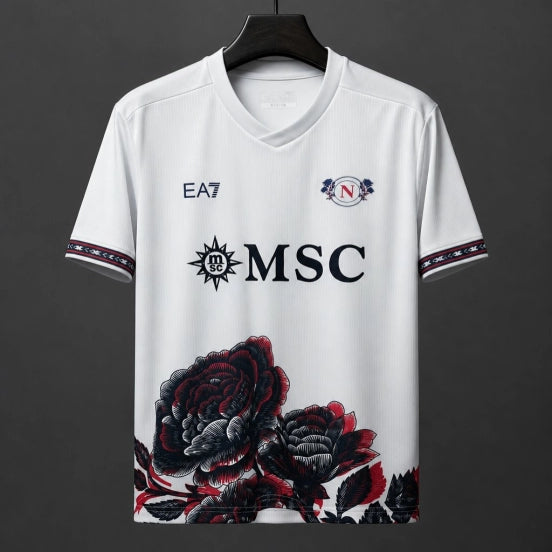 26/27 Napoli Rose White Special Jersey