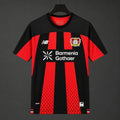 26/27 Bayer 04 Leverkusen Home Black/Red Vertical Stripes Jersey