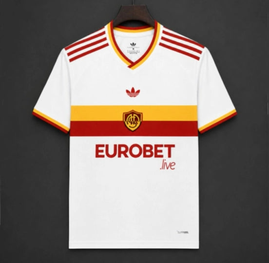 26/27 AS Roma Away White Jersey