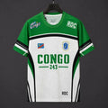 DR Congo White with Green "CONGO 243" Special Edition Jersey