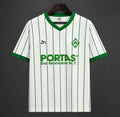26/27 Werder Bremen White & Green Pinstripe Vintage 2012/13 Remake Jersey