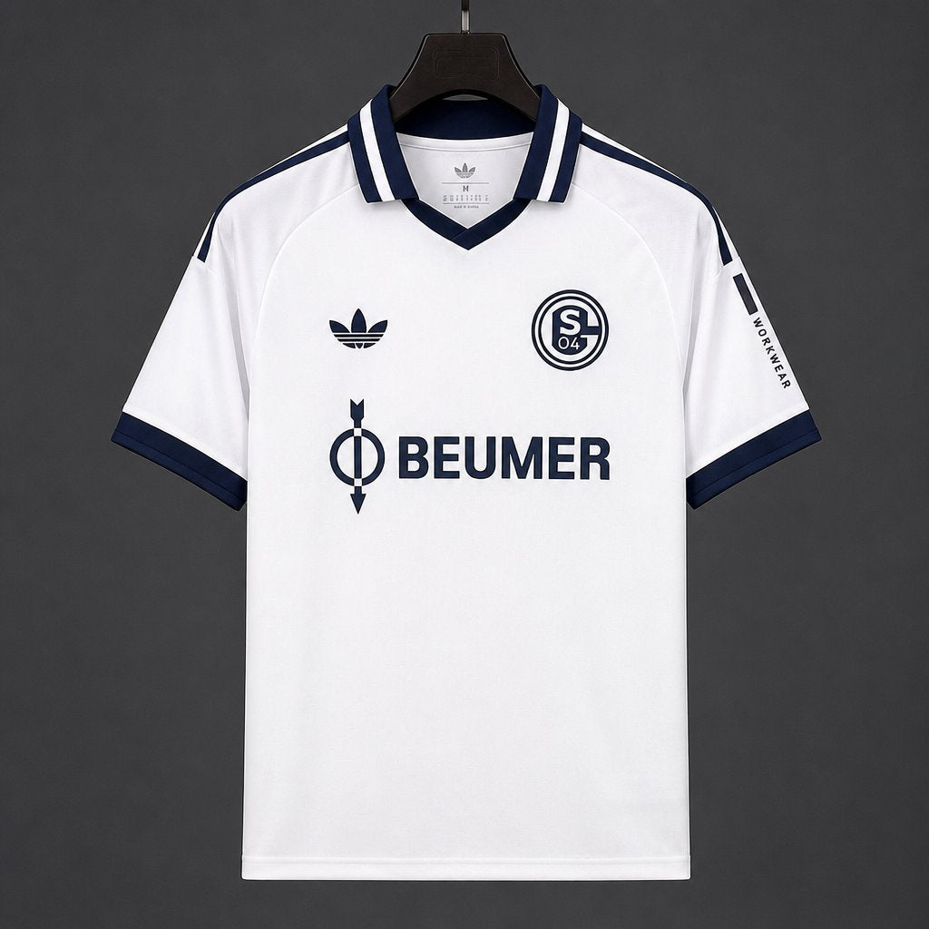 26/27 Schalke 04 Away White Jersey