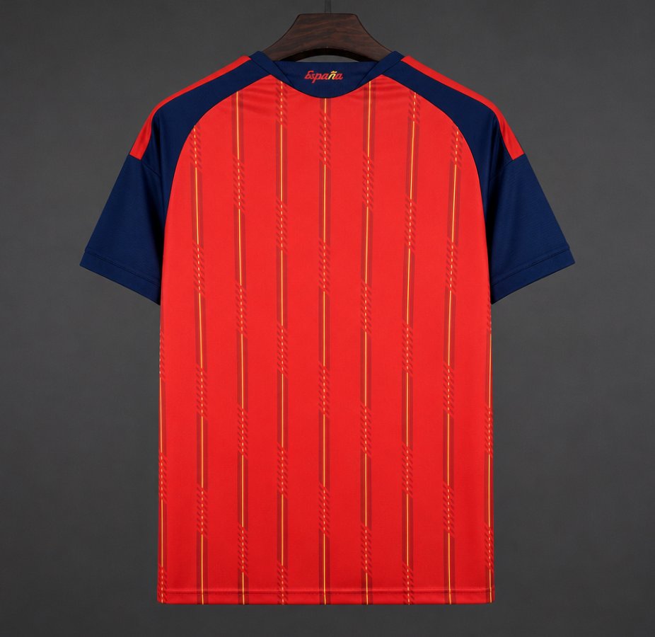 Star 2026 Spain Home Jersey With Champion Patch