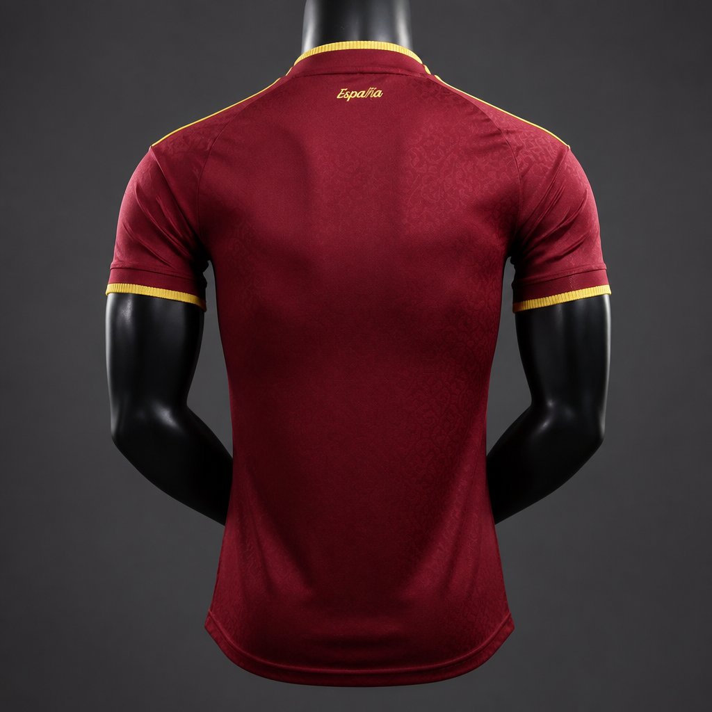 Player Version 26/27 Spain Third Burgundy Jersey