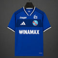 26/27 RC Strasbourg Alsace Home Blue with Dual-Tone Blue Panel Jersey