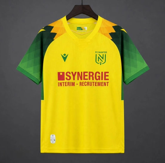26/27 FC Nantes Home Yellow Green Jersey