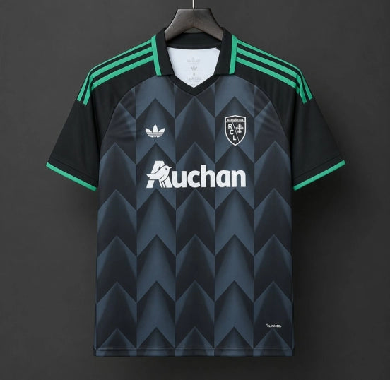 26/27 RC Lens Away Dark Grey Jersey