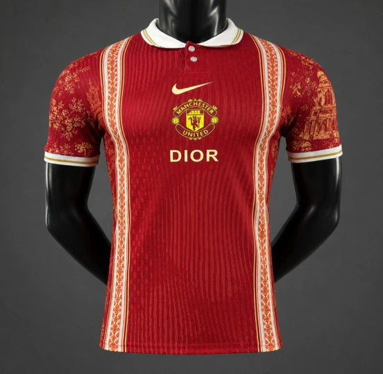 Player Version 26/27 Manchester United x Nike x Dior Parisian Heritage Concept Polo Jersey