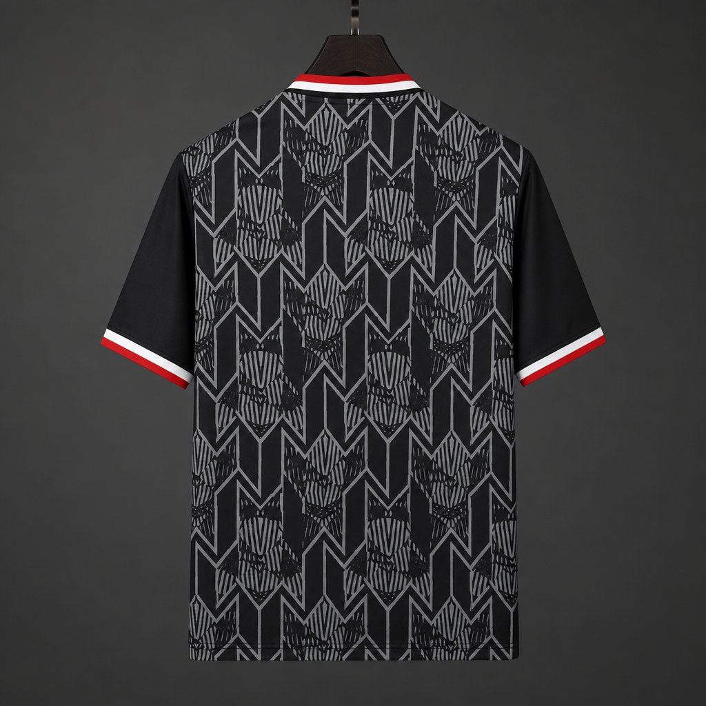 26/27 Sporting de Gijon Goalkeeper Home Black Jersey