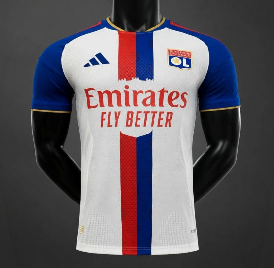 Player Version 26/27 Olympique Lyonnais Home White Jersey