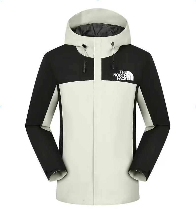 The North Face Men's Mountain Light Jacket - Classic Black/Cream Colorblock