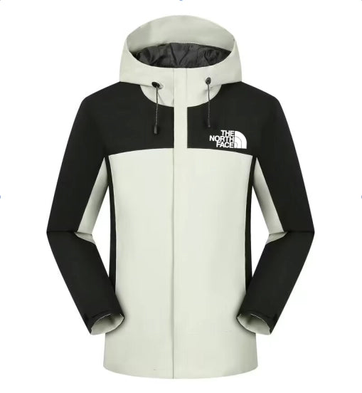 The North Face Men's Mountain Light Jacket - Classic Black/Cream Colorblock