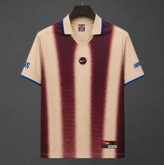 USA x Travis Scott Cactus Jack Total 90 Retro Cream/Maroon Jersey