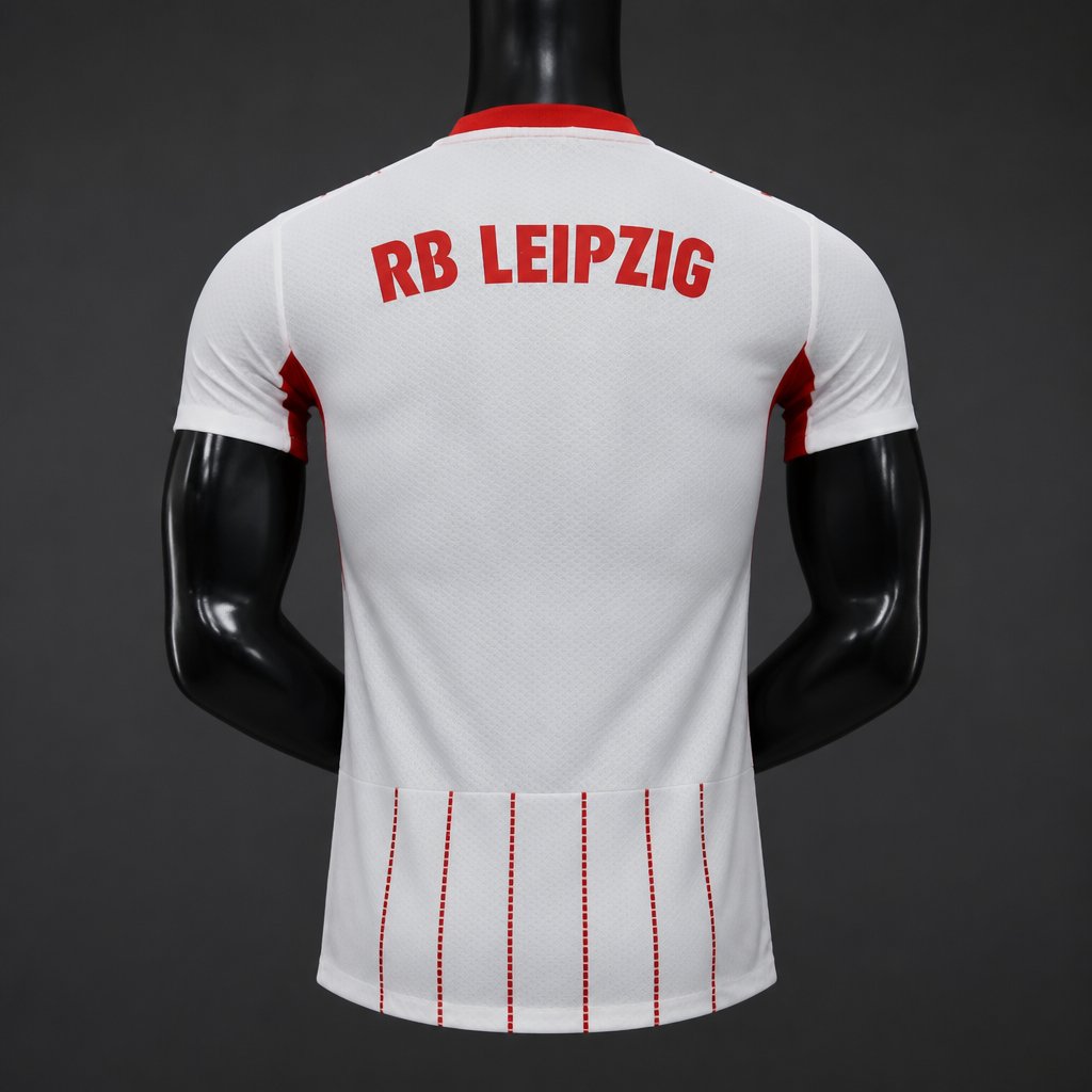 Player Version 26/27 RB Leipzig Home White Stripes Jersey