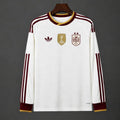 Star 2026 Spain Away White Long Sleeve Jersey With Champion Patch