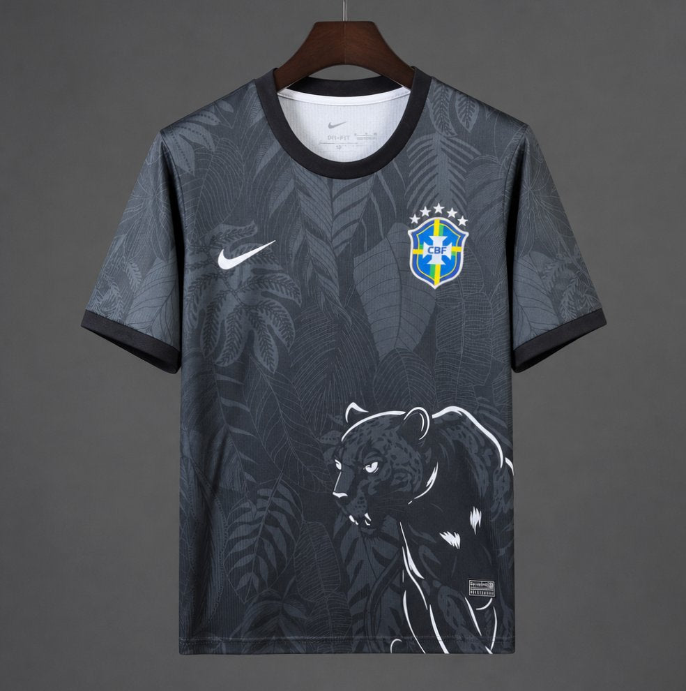 Brazil Black Jaguar Special Jersey