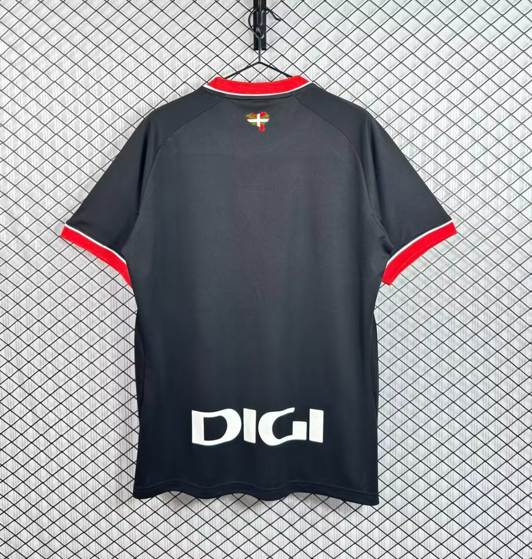 26/27 Athletic Club Bilbao Black Away Jersey