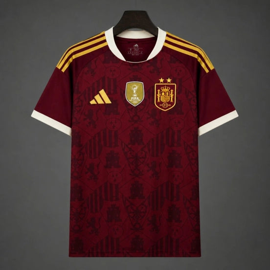 Spain World Cup Champions Maroon Jersey