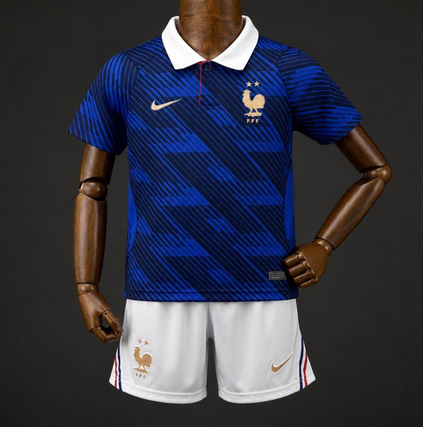 Kids France World Cup Home Kit