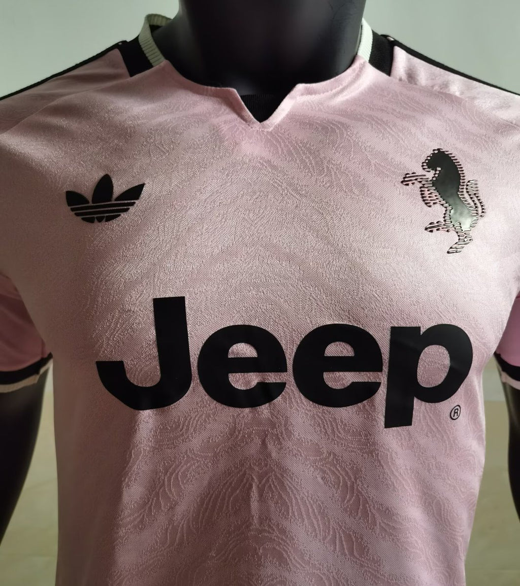 Player Version 26/27 Juventus Away Pink Jersey