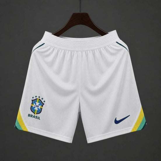 Player Version 26/27 Brazil Home White Shorts
