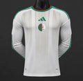 Player Version 2026 Algeria Away White Long Sleeve Jersey