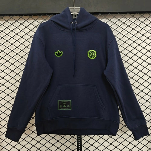 25/26 Celtic Embroidered Logo Hoodie 9 Colors