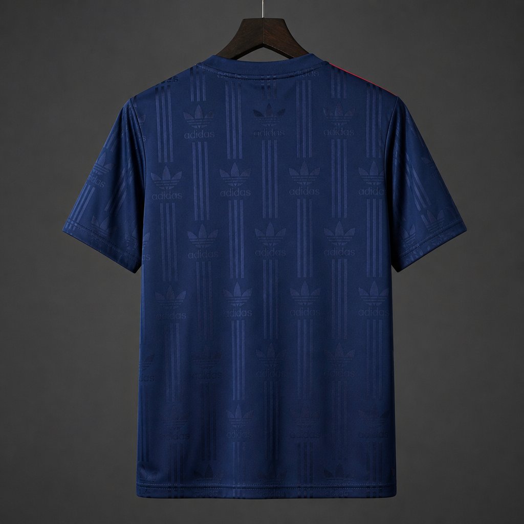 Spain Away Navy Blue 1996 Vintage Remake Jersey