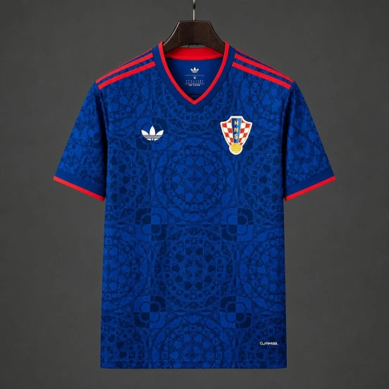 Croatia Away Navy Blue Jersey