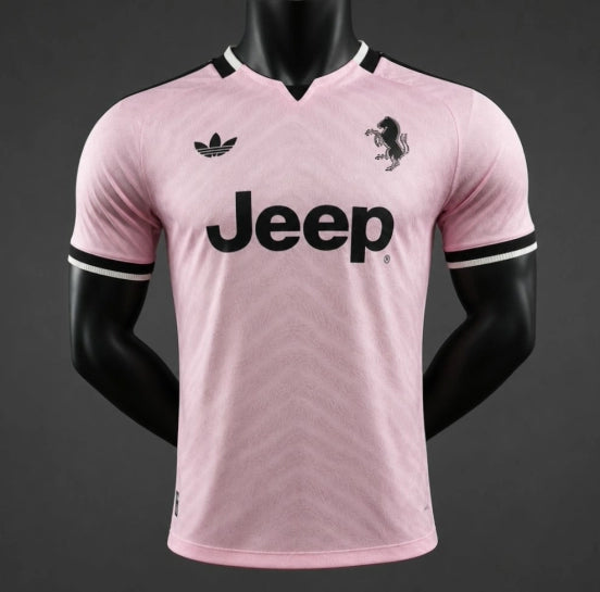 Player Version 26/27 Juventus Away Pink Jersey
