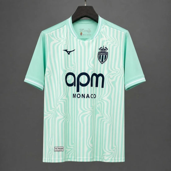 26/27 AS Monaco Away Mint Green Jersey