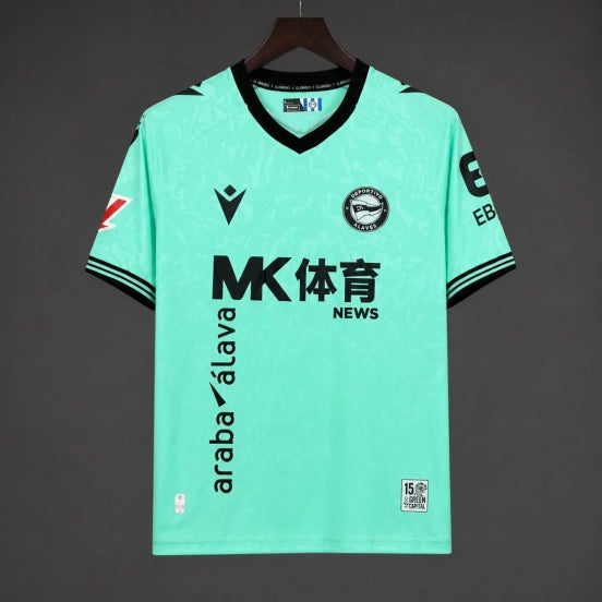 26/27 Deportivo Alavés Mint Green Third Jersey