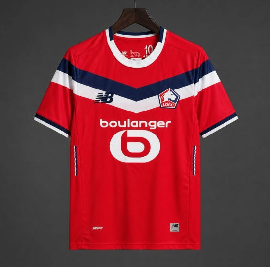 26/27 Lille OSC Home Red Jersey
