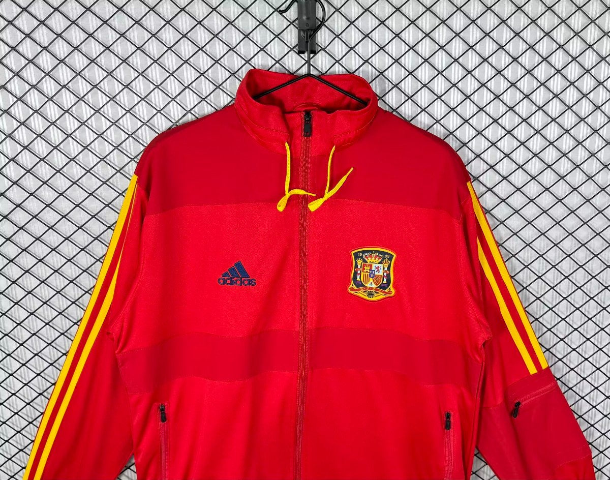 Retro 2010 Spain Home Full Zipper Jacket