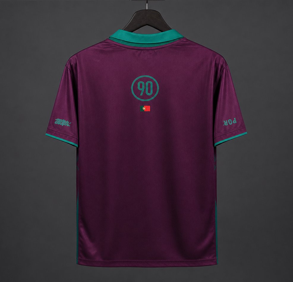Portugal x Cactus Jack Total 90 Pre-Match Wine Jersey