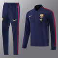 26/27 Barcelona Royal Blue Full Zipper Jacket Tracksuit + Long Pants
