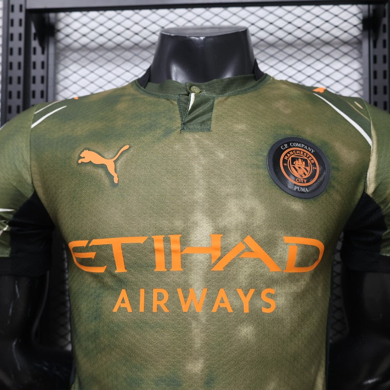Player Version 26/27 Manchester City Third Olive Jersey