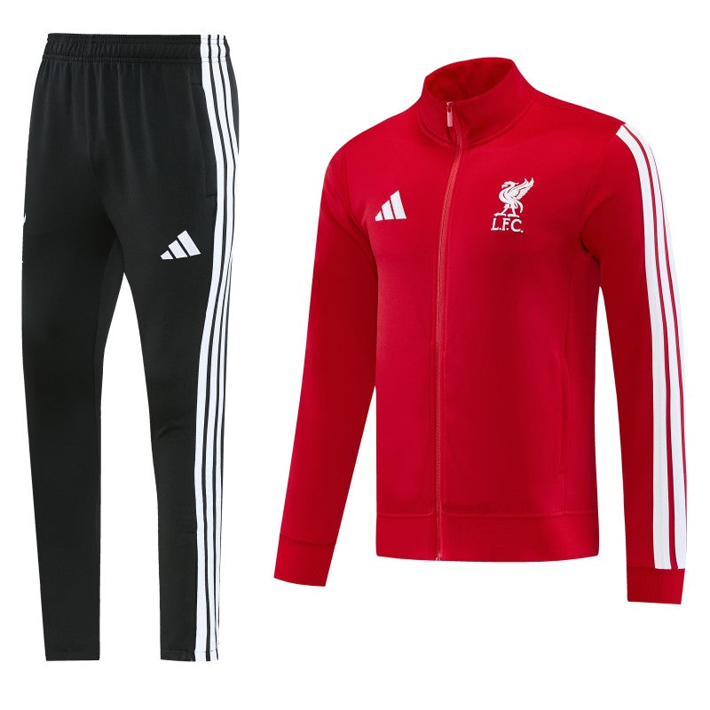 26/27 Liverpool Red Full Zipper Jacket Tracksuit + Long Pants