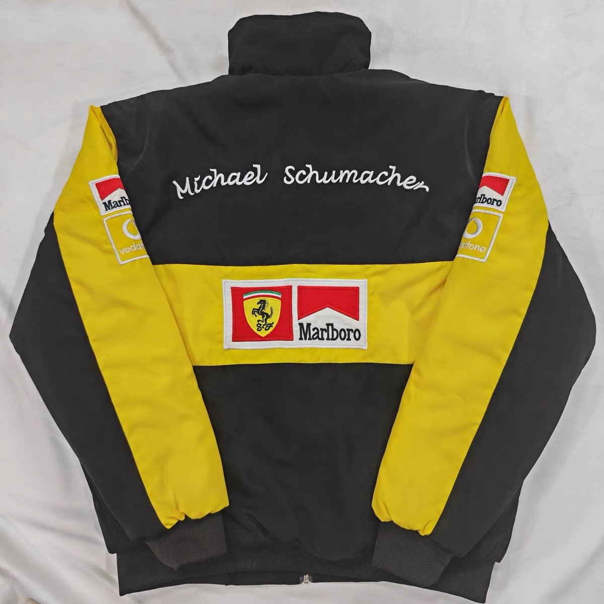 New Adult F1 MOTO Jacket Ebroidered Cotton Padded F 1 Racing Jacket