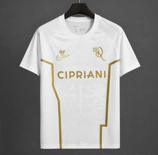 26/27 Ronaldinho 10 Ravenna FC White/Golden Special Edition Jersey