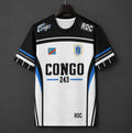 DR Congo White with Black "CONGO 243" Special Edition Jersey