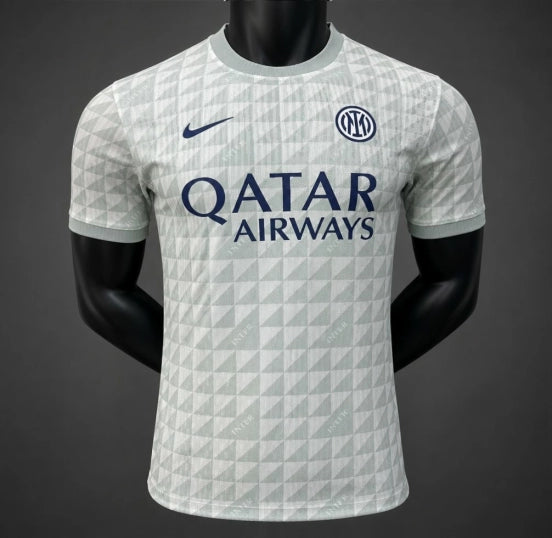 Player Version 26/27 Inter Milan Gray White Pre-Match Jersey