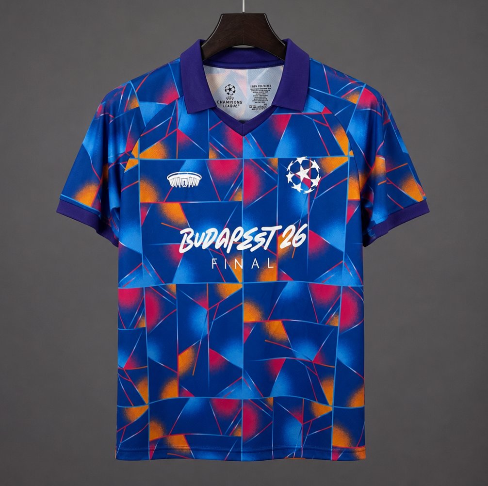 EUFA PSG VS Arsenal Champions League Final in Budapest Jersey