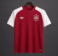 Spain Pre-Match Away Red&White Jersey