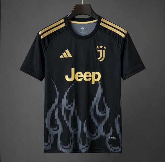 26/27 Juventus Third Black Jersey
