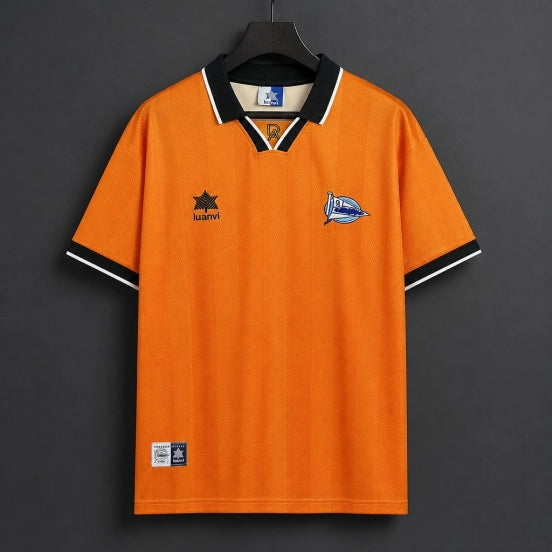 Retro 99/02 Alaves Away Orange Jersey