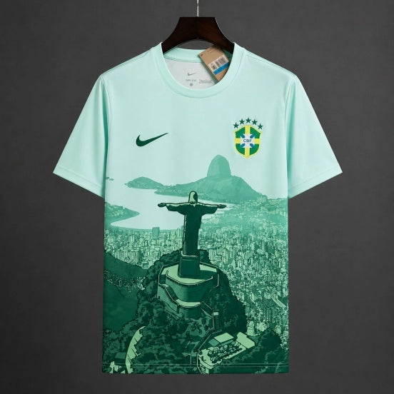 Brazil Special‑edition Light‑green Jersey